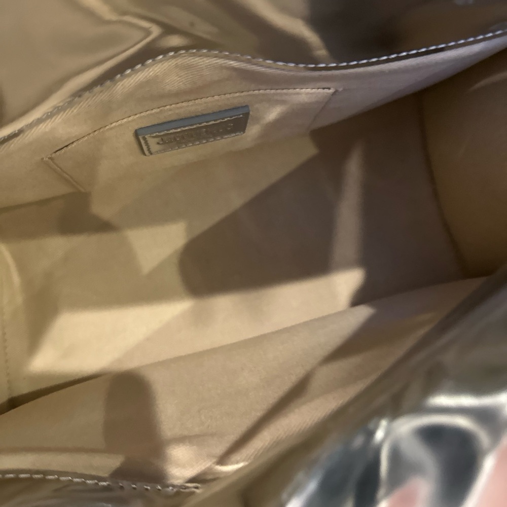 Jacquemus Le Rond Carre Silver Clutch - Picture 4 of 11